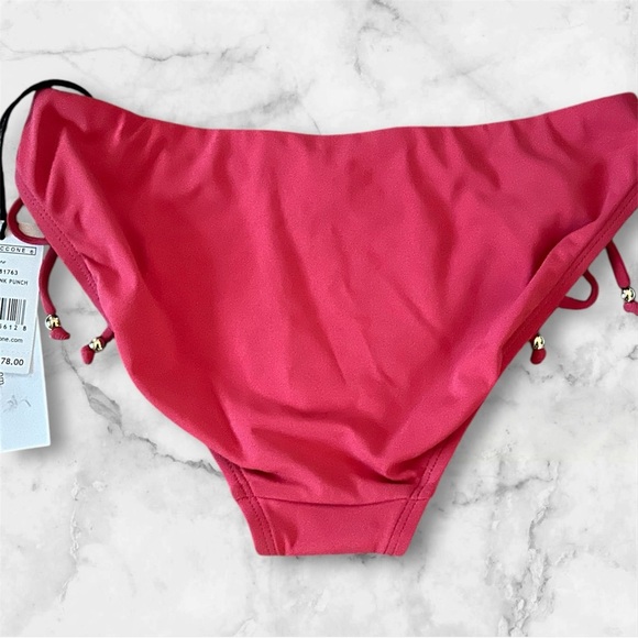 Robin Piccone Women's Pink Swim Bottom sz S NWT 010 - Picture 2 of 2